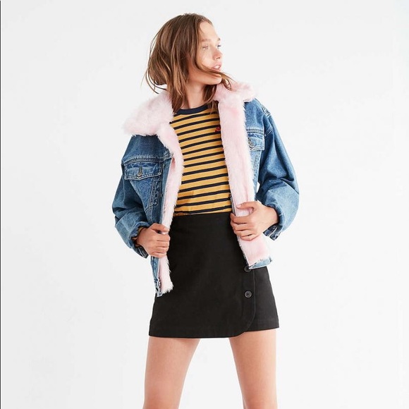 Urban Outfitters Dresses & Skirts - Urban Outfitters Button Up A Line Skirt